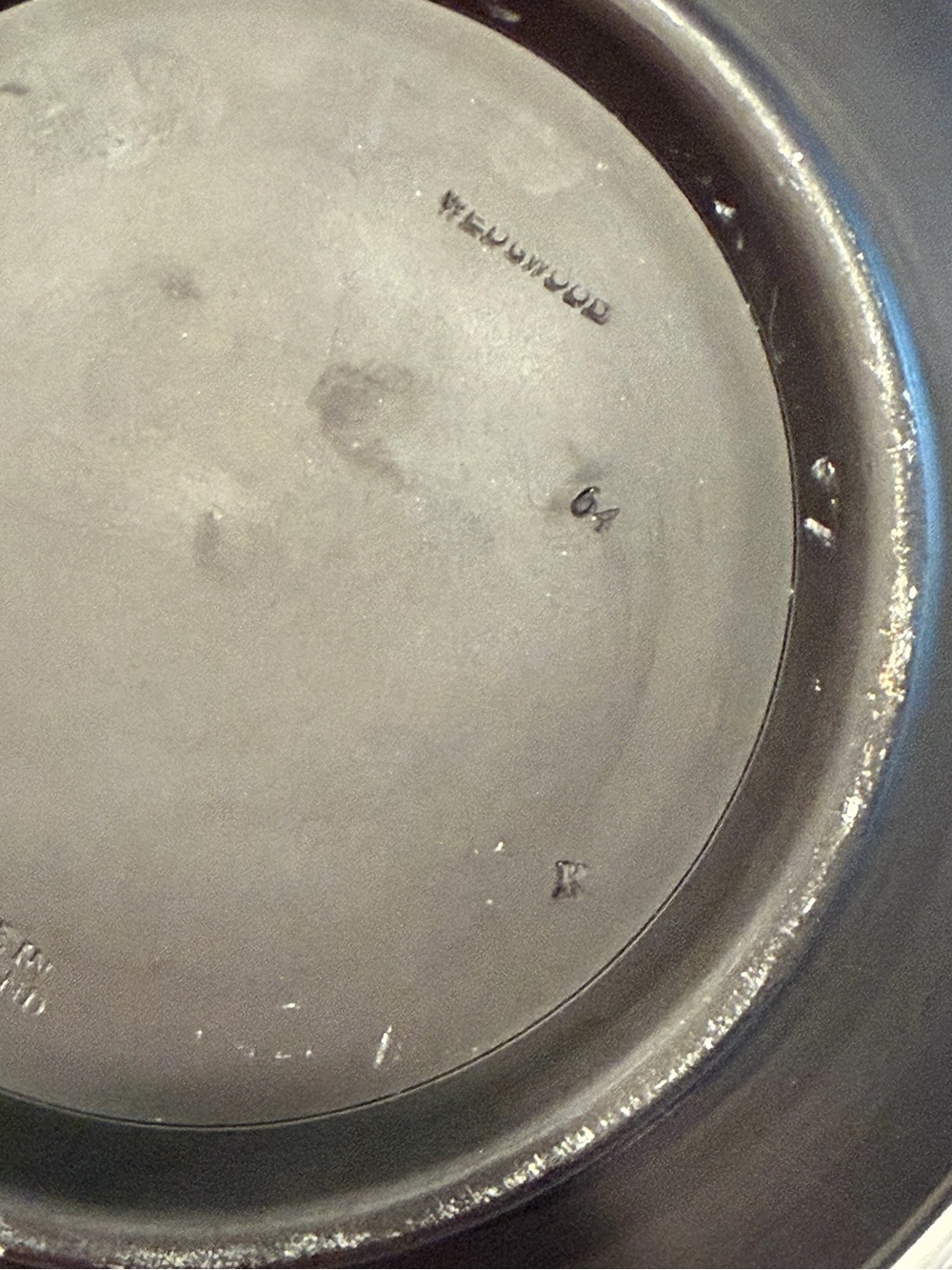 Harrods Wedgwood Decorative etched Bowl. Greek Revival aesthetic. Gorgeous! - Picture 7 of 10